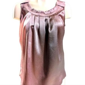 | CLEO | Sleeveless Blouse | Metallic Pink | Small